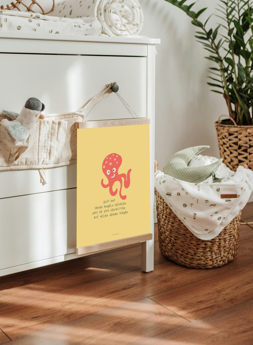 Kinderposter "Gott ist bei mir"