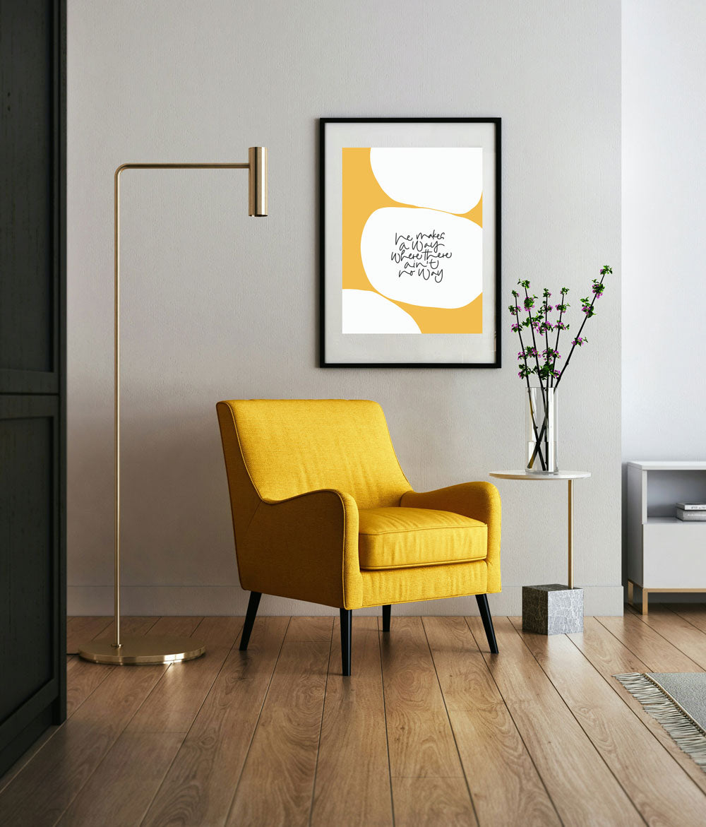 Wenn du keinen Ausweg siehst, christlicher Posterprint, christliche Geschenke, Wandgestaltung für Christen, die Freude am Herrn ist meine Stärke, Gott lässt dich nie im Stich, Ostern