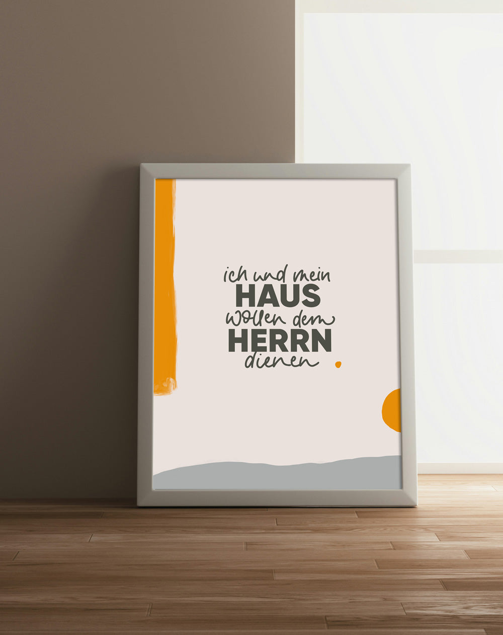 Poster "ich und mein Haus"