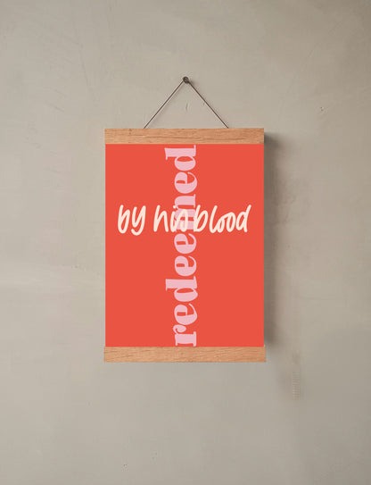 christlicher Kalender, Kalender mit Bibelversen, Wandkalender mit Metallklammer, immerwährender Kalender, Mutmachende Sprüche, Jesus ist mein Heiler, lettersandbeauties