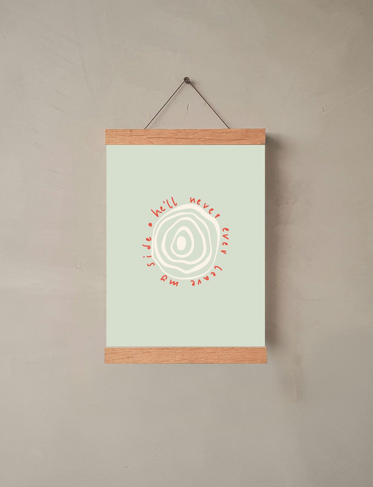 christlicher Kalender, Kalender mit Bibelversen, Wandkalender mit Metallklammer, immerwährender Kalender, Mutmachende Sprüche, Jesus ist mein Heiler, lettersandbeauties