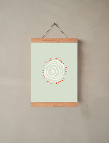 christlicher Kalender, Kalender mit Bibelversen, Wandkalender mit Metallklammer, immerwährender Kalender, Mutmachende Sprüche, Jesus ist mein Heiler, lettersandbeauties