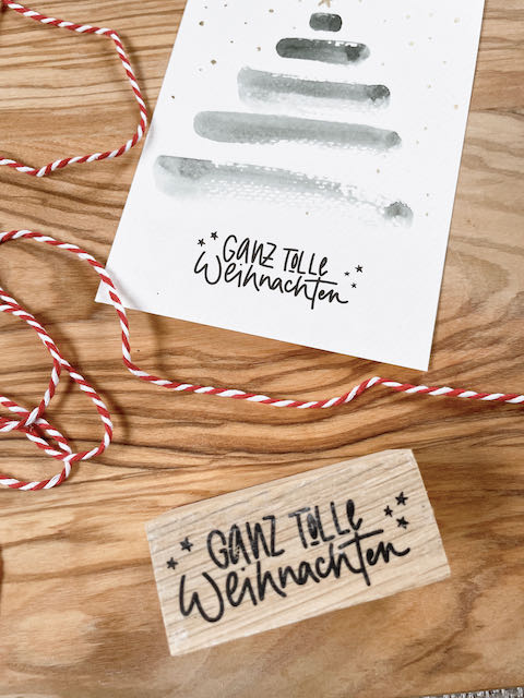 christlicher onlineshop, lettersandbeauties, Tabea Röger, Stempel, DIY, der Retter ist da, Jesus kam für dich, Weihnachtsgeschenke, Stempel für Weihnachtskarten, frohe Weihnachten, Geschenkeanhaenger selber machen