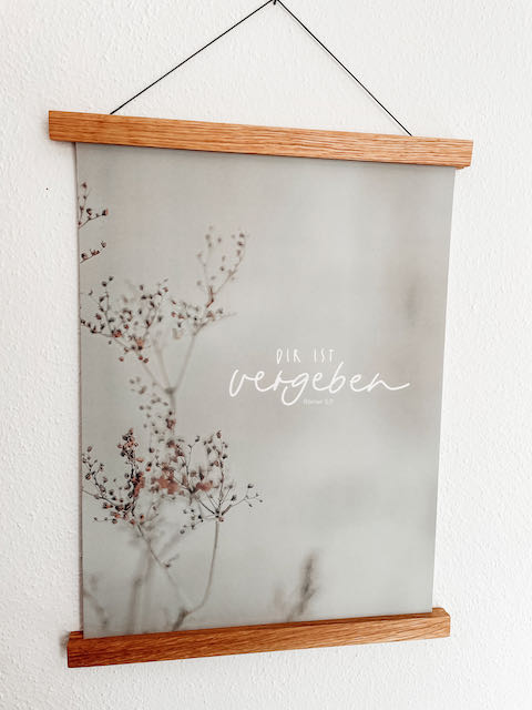 Poster für Christen, christlicher shop, christliche Geschenke, lettersandbeauties,  christliche Poster, Ermutigung, Ostern, Vergebung