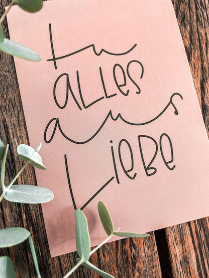 Postkarten mit Bibelvers, Jahreslosung, christlicher shop, christliche Geschenke, lettersandbeauties