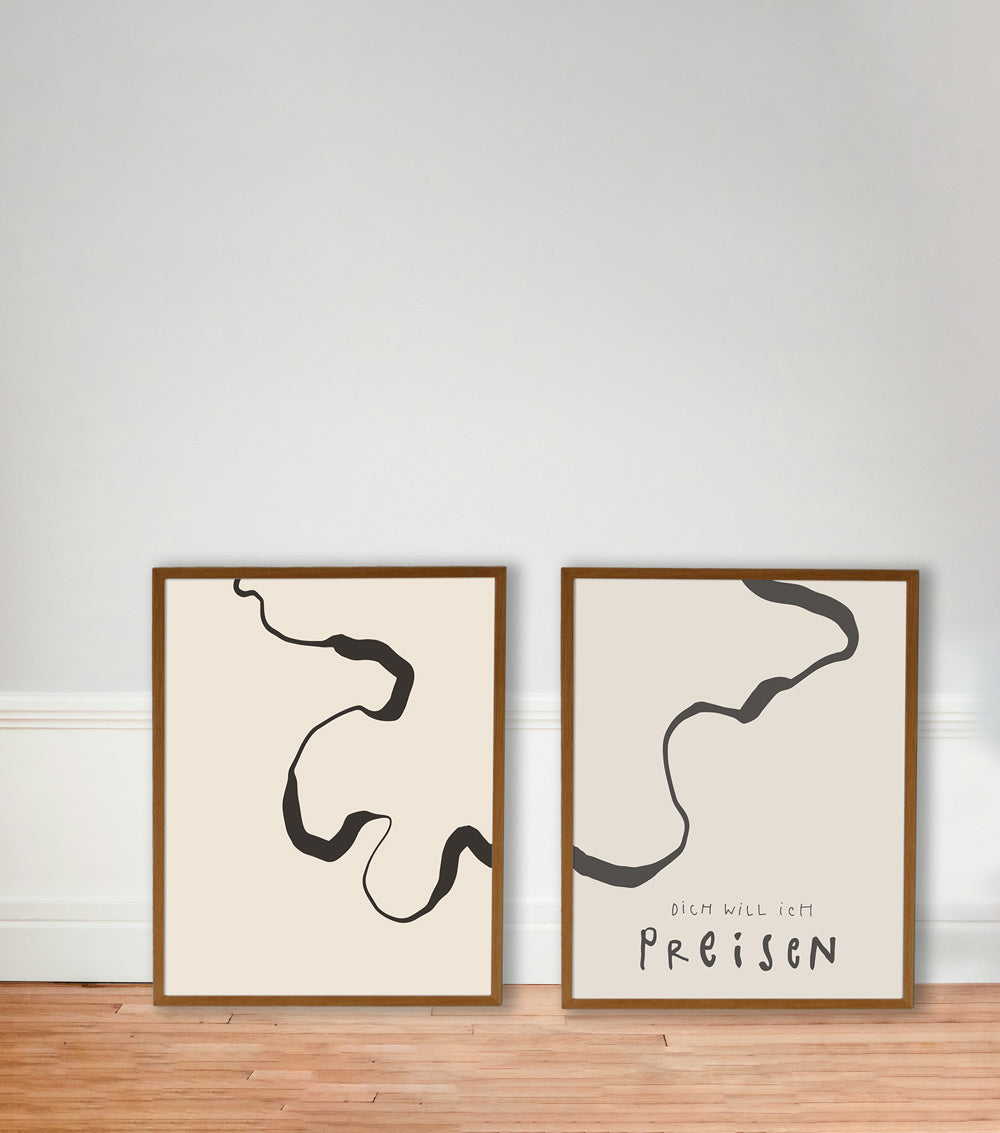 Poster-Duo "dich will ich preisen"