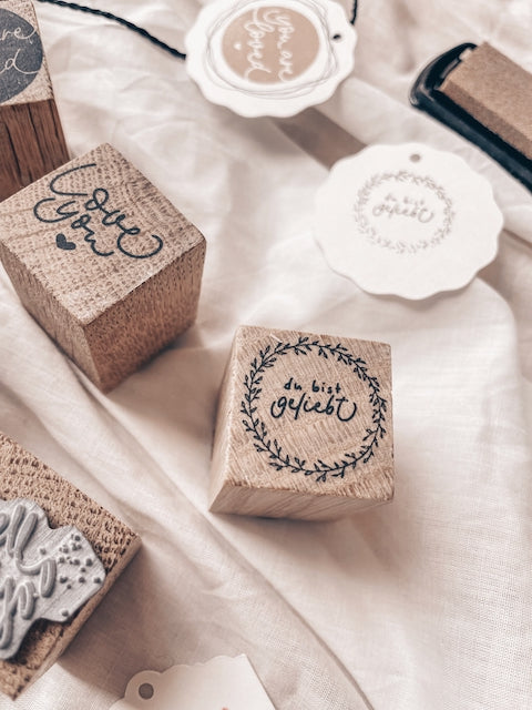 Stempel, be blessed, sei gesegnet, christliche Geschenke, lettersandbeauties, christlicher onlineshop, diy karten selber machen, du bist geliebt