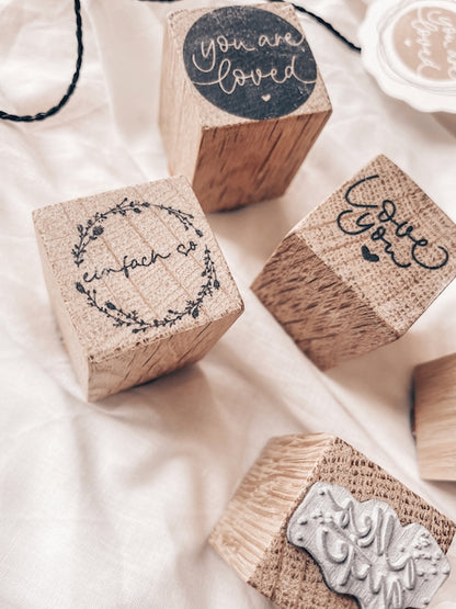 Stempel, be blessed, sei gesegnet, christliche Geschenke, lettersandbeauties, christlicher onlineshop, diy karten selber machen, du bist geliebt, einfach so