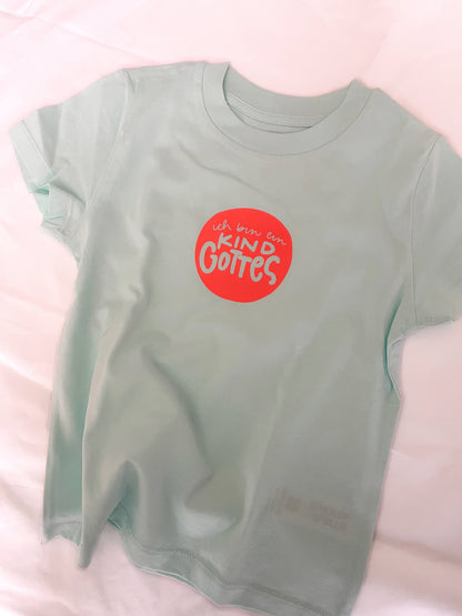 T-Shirt für Kids Karibik-blau