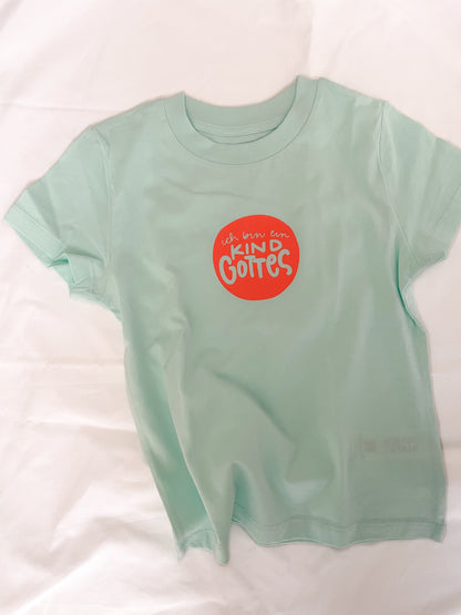T-Shirt für Kids Karibik-blau