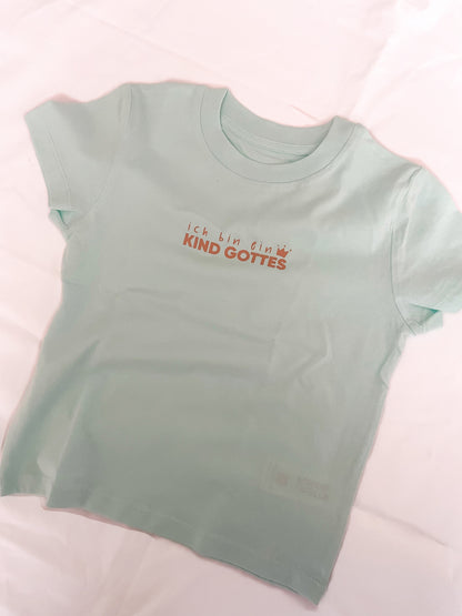 T-Shirt für Kids Karibik-blau