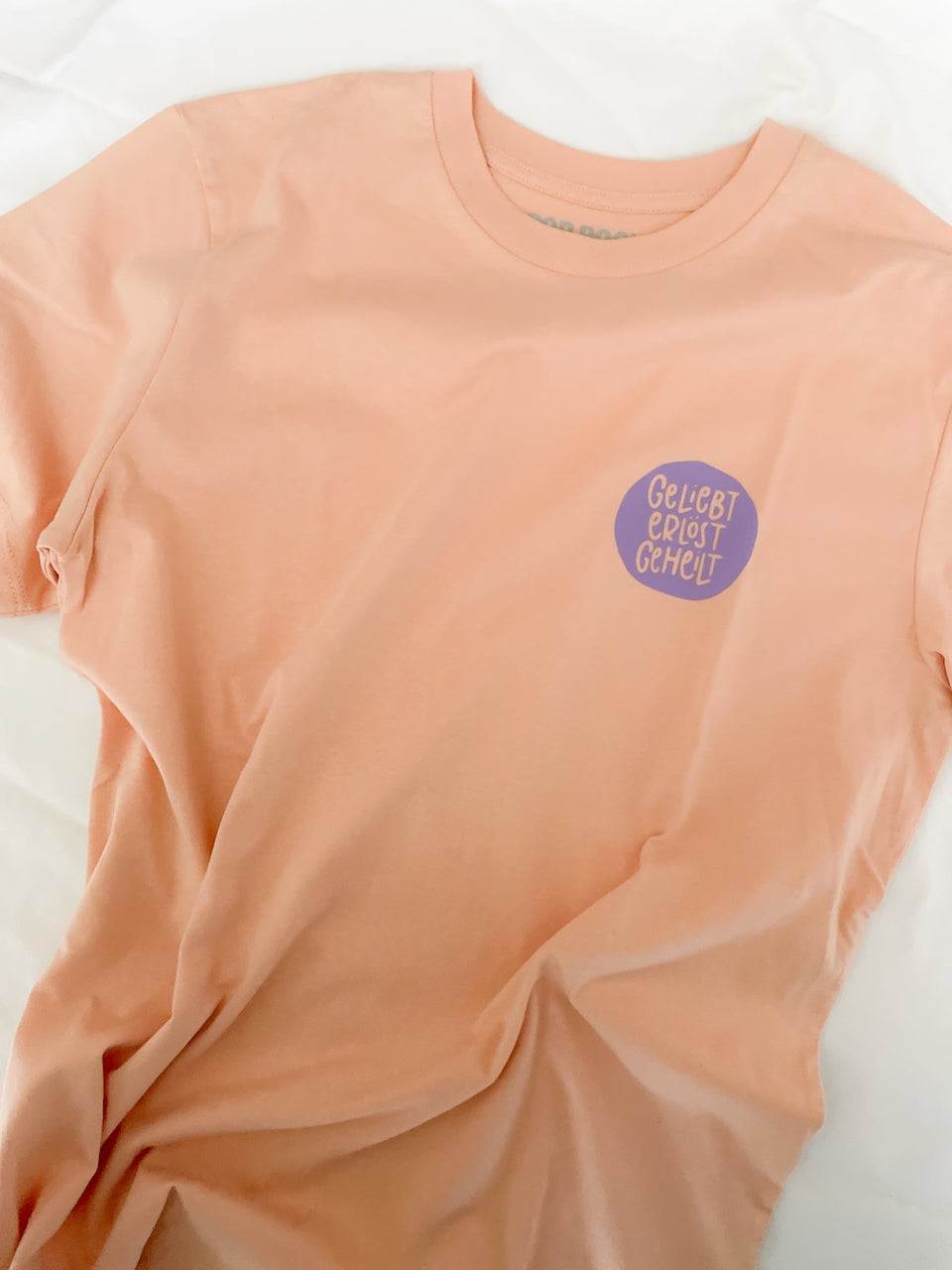 T-Shirt für Girls in  Pfirsich-rosa