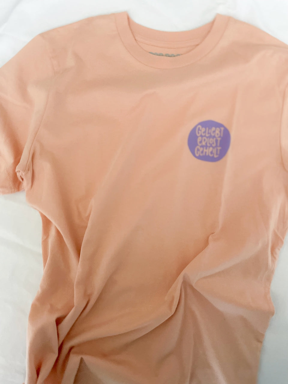 T-Shirt für Girls in  Pfirsich-rosa