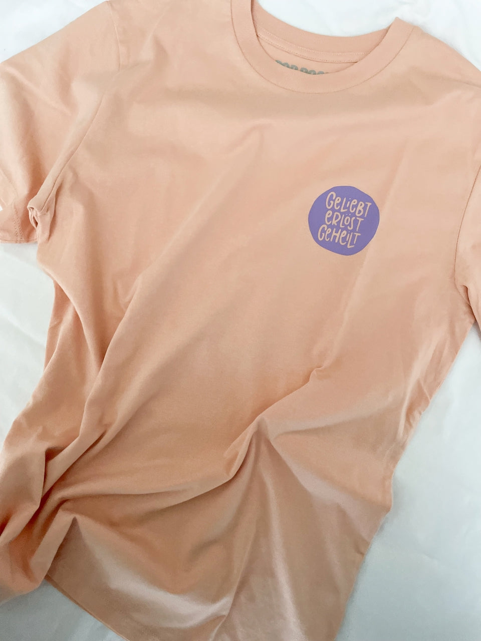 T-Shirt für Girls in  Pfirsich-rosa
