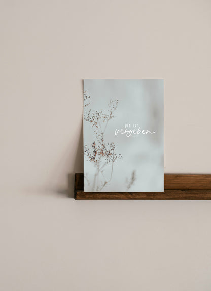 Poster für Christen, christlicher shop, christliche Geschenke, lettersandbeauties,  christliche Poster, Ermutigung, Ostern, Vergebung