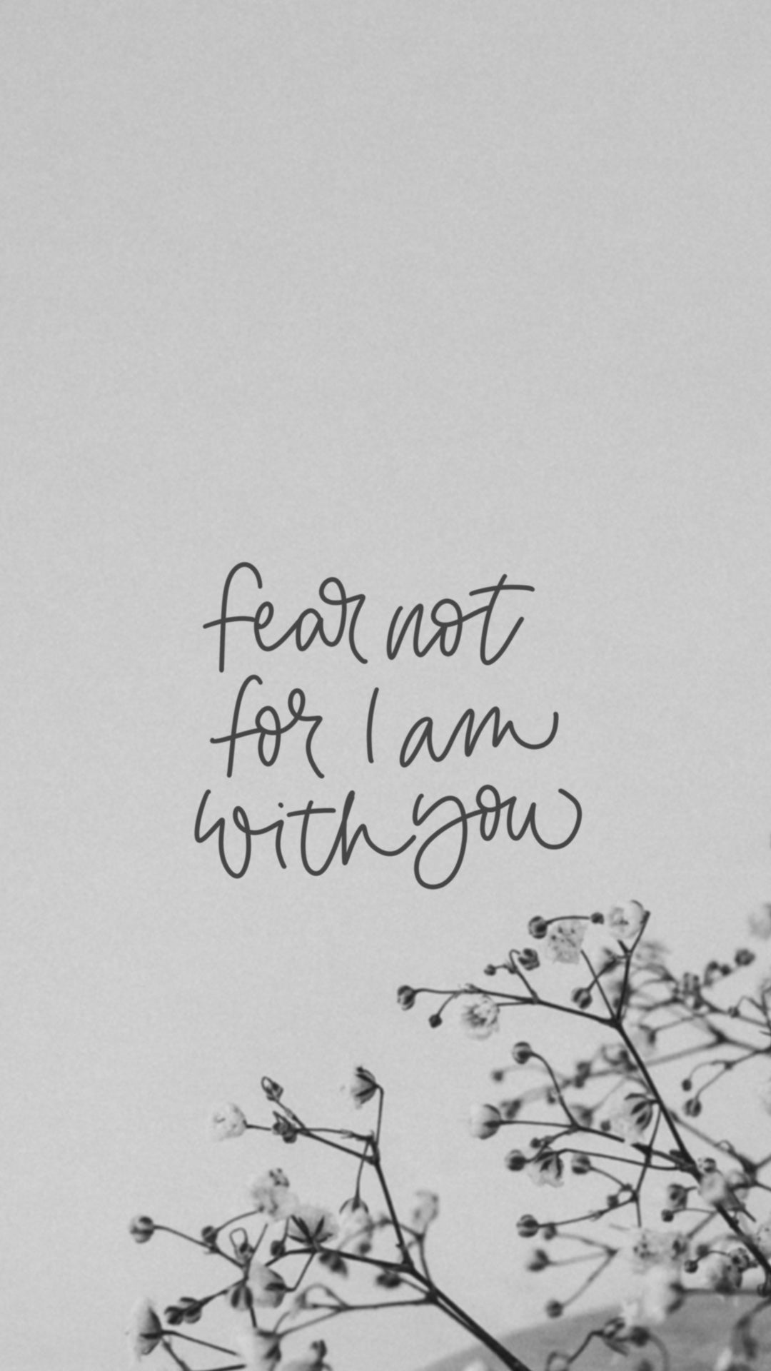 wallpaper, Handyhintergrund, fear not, Fürchte dich nicht, christliche Hintergrundbilder
