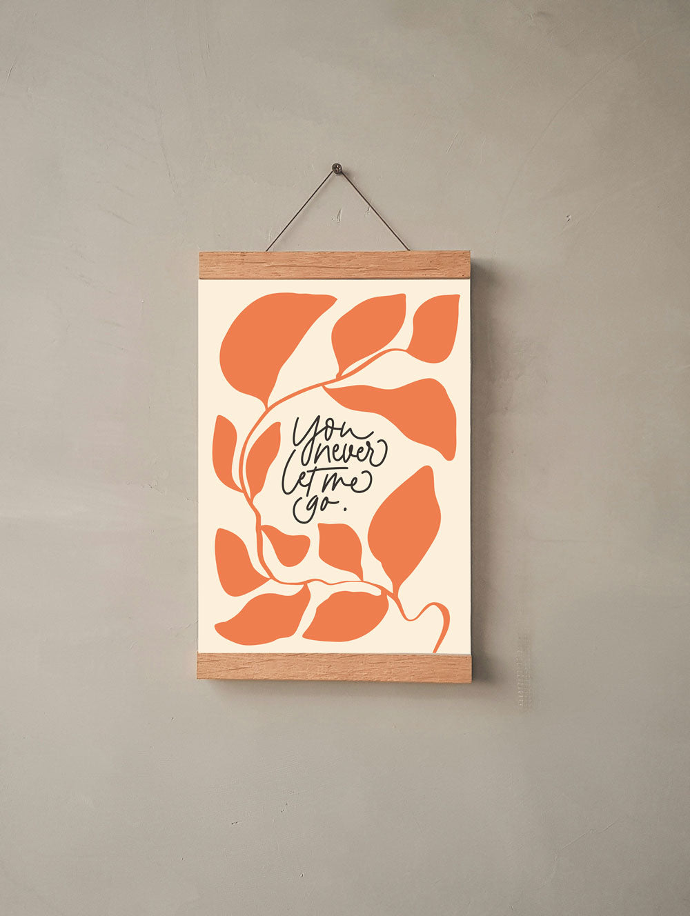 Poster für Christen, christlicher shop, christliche Geschenke, lettersandbeauties,  christliche Poster, Ermutigung, you never let me go